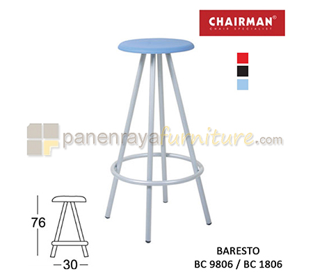 Panen Raya Furniture Kursi Bar Chairman Baresto BC 9806 / BC 1806