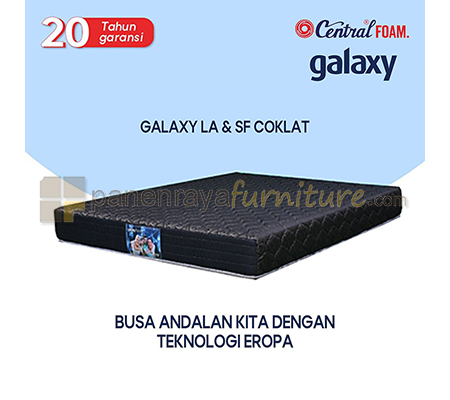 Panen Raya Central Foam Galaxy SF Coklat 20cm Full Busa