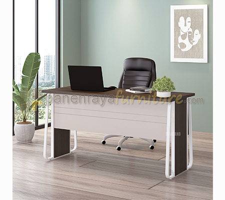 Panen Raya Furniture Meja Kantor Siantano OT 157 150x60x75 Grey