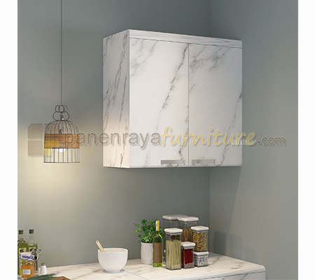 Panen Raya Rak Dapur Atas Siantano KC01 A3 Marble 80x35x80
