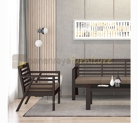 Panen Raya Siantano Sofa 311-1 Walnut + CT