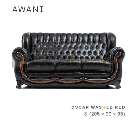 Panen Raya Furniture Sofa 3 Seater Morres Awani Wash