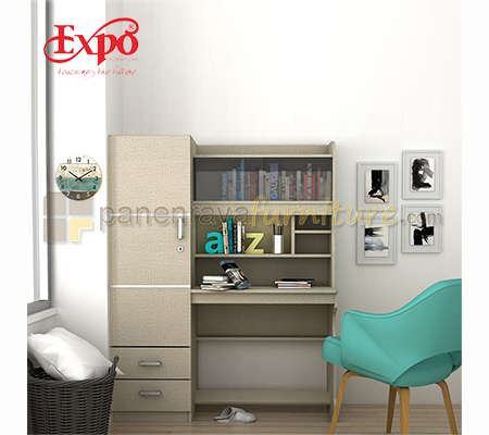 Panen Raya Furniture Meja Belajar Expo SD 1512 Tecido 121x44x150