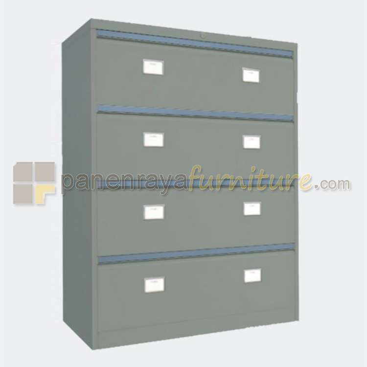 Panen Raya Filling Cabinet Besi Elite EL 904 Grey 90x46x130