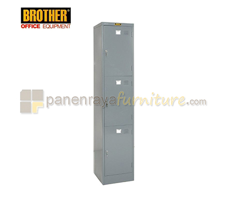 Panen Raya Locker Besi Brother B 703 Grey 380x380x1830