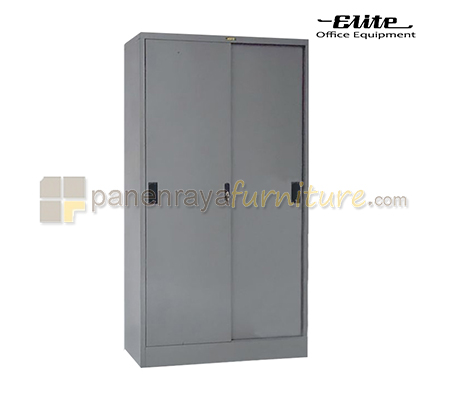 Panen Raya Furniture Lemari Arsip Besi ELITE EL 437 Grey 916x460x1830