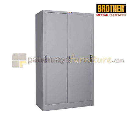 Panen Raya Furniture Lemari Arsip Besi Brother B 303 Grey 90x45x183