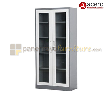 Panen Raya Lemari Arsip Besi Acero AA 19SW Grey-Light Grey 850x400x1800