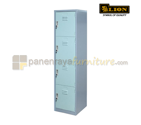 Panen Raya Locker Besi Lion L 554 Grey 38x38x183