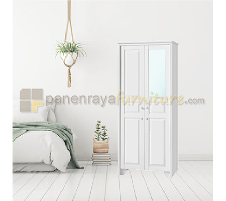 Panen Raya Lemari Pakaian Sucitra LP 9021 Putih 82x52x193