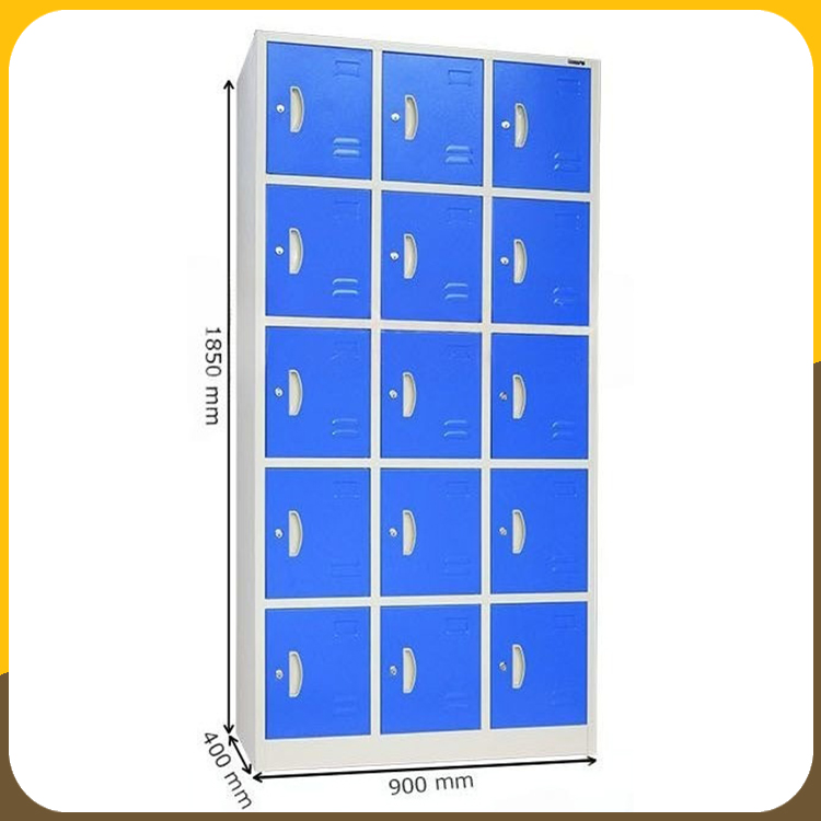 Panen Raya Locker Besi Kozure KL 15 Blue 900x400x1850
