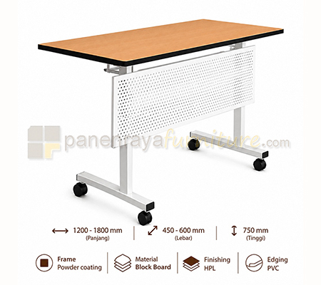 Panen Raya Furniture Meja Lipat Polaris FTM-I-1245-SM / FTM-I-1260-SM / FTM-I-1545-SM / FTM-I-1560-SM / FTM-I-1845-SM / F