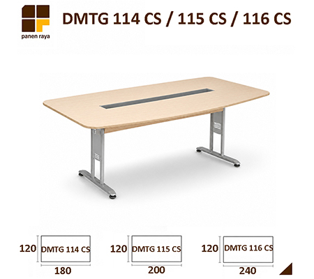Panen Raya Furniture Meja Meeting Persegi Indachi Casa DMTG 114 CS / DMTG 115 CS / DMTG 116 CS Maple