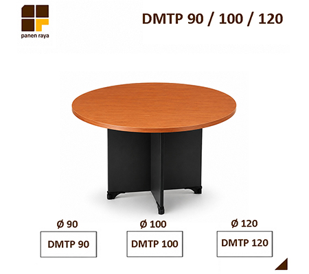 Panen Raya Furniture Meja Meeting Bundar Indachi One DMTP 90 / DMTP 100 / DMTP 120
