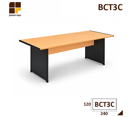 Panen Raya Furniture Meja Meeting Persegi HighPoint New One BCT 3C Beech 240x120x75