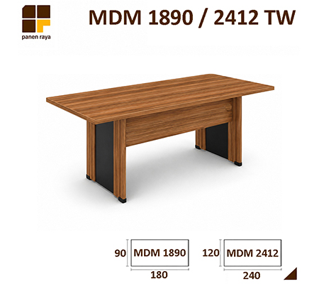 Panen Raya Furniture Meja Meeting Persegi Expo MDM 1890 / MDM 2412 Teakwood