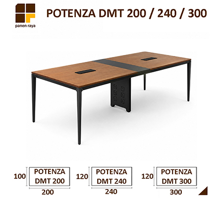 Panen Raya Furniture Meja Meeting Persegi Indachi Potenza DMT 300 / DMT 240 / DMT 200